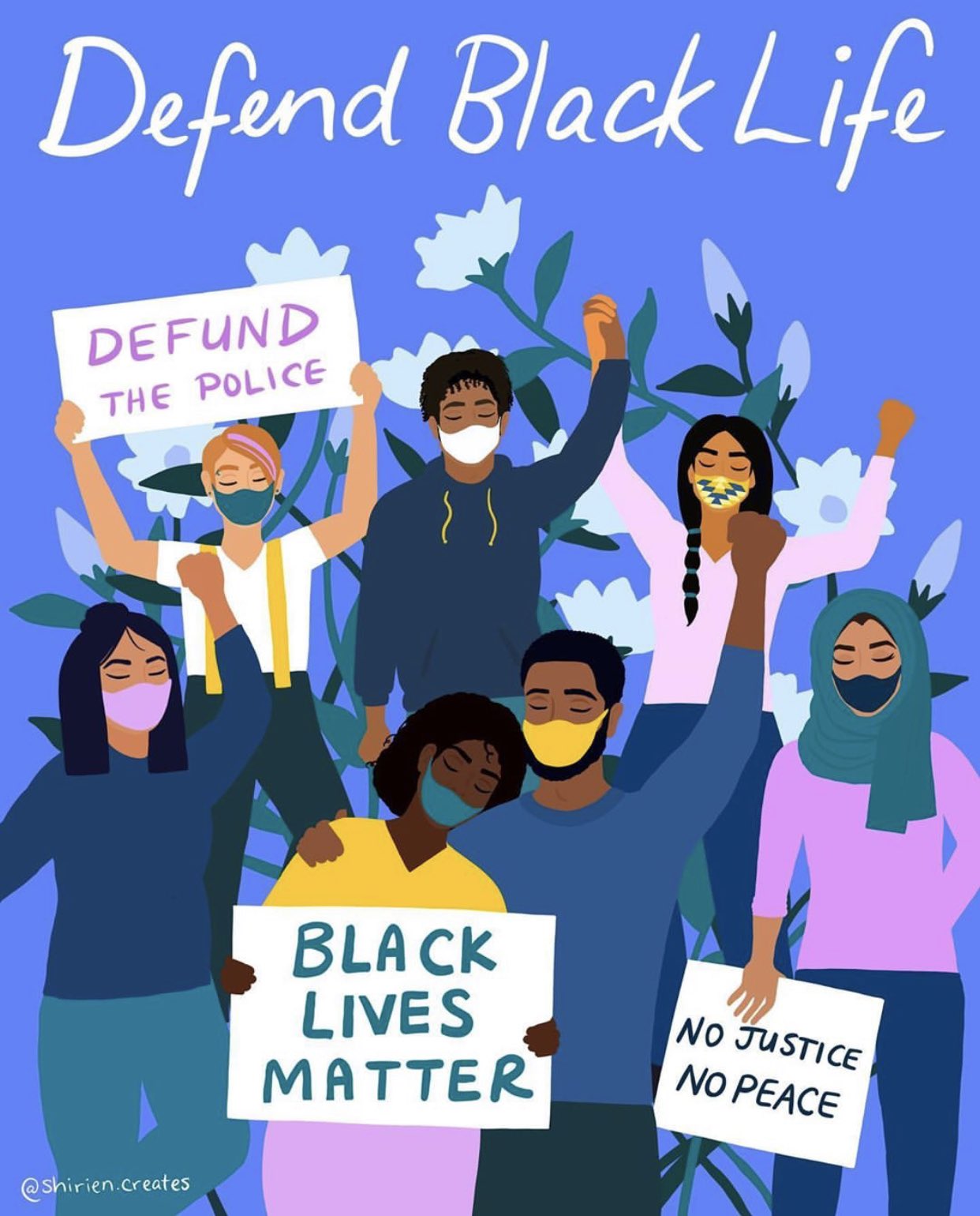 Standing with our Black sisters and brothers