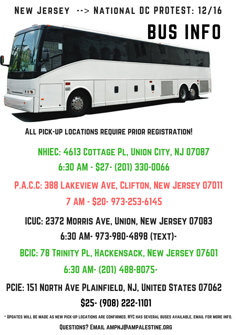New Jersey Bus List